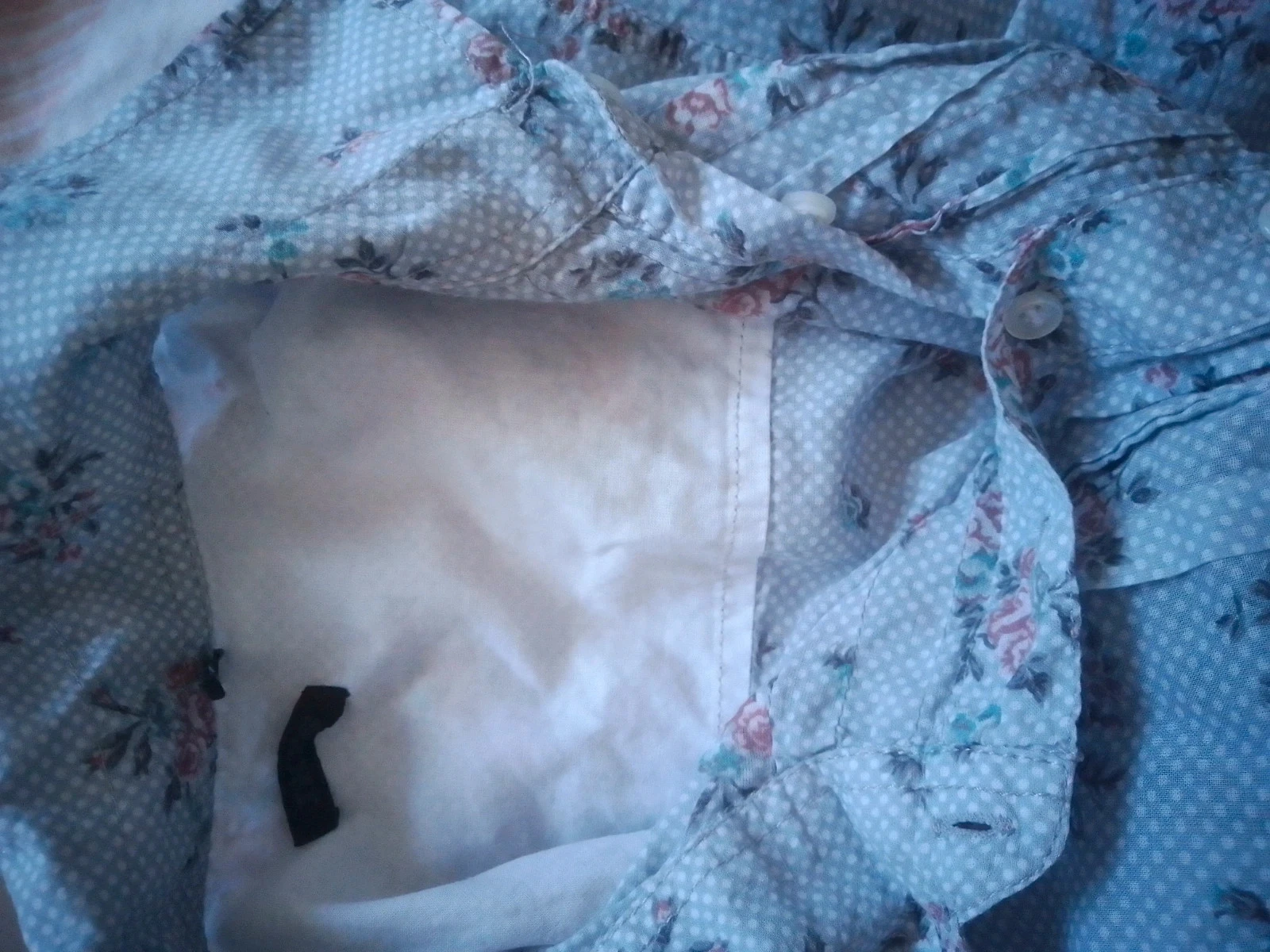 Tunique Chemise coton et fleur IKKS XS – photo 10
